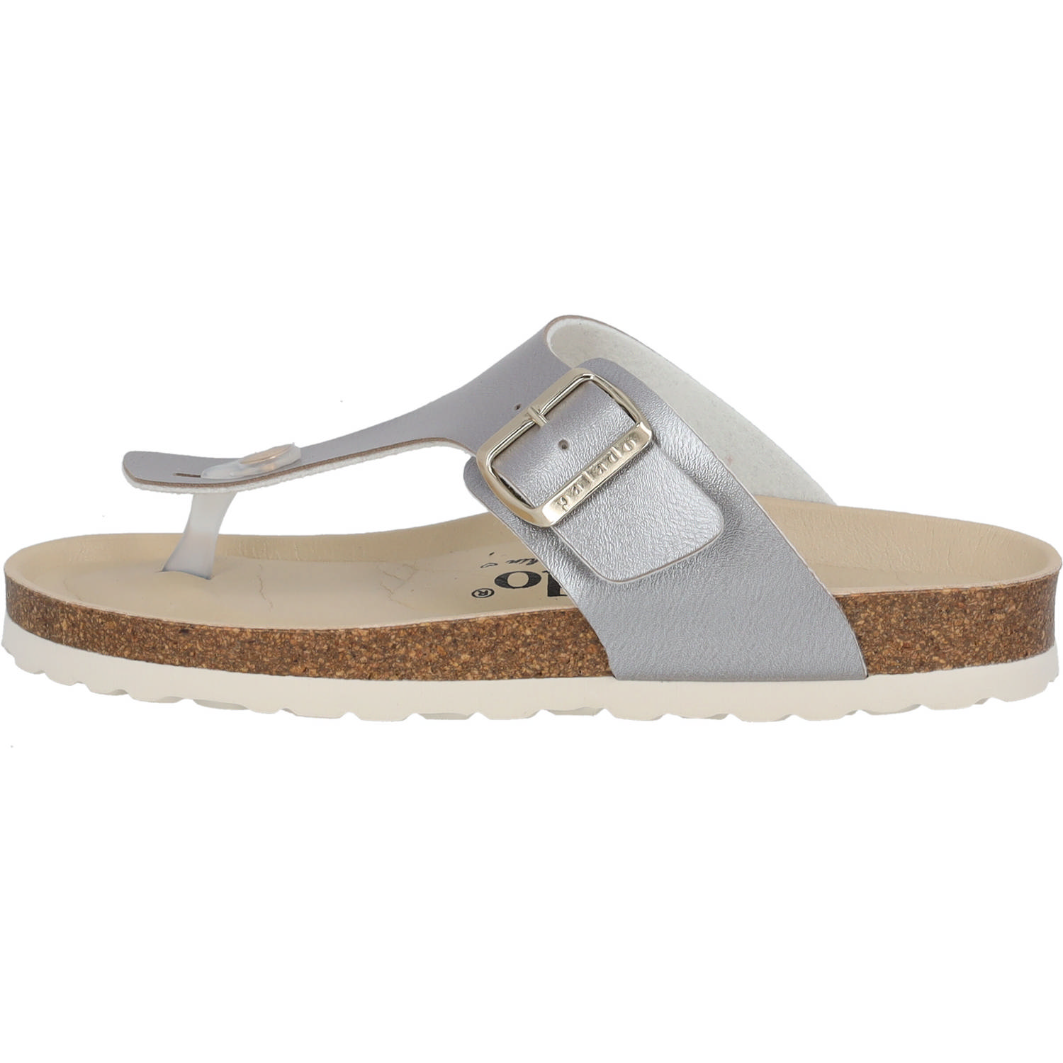 Palado Kos BEGS by Sila Sahin, Zehentrenner, Damen, Grau Metallic
