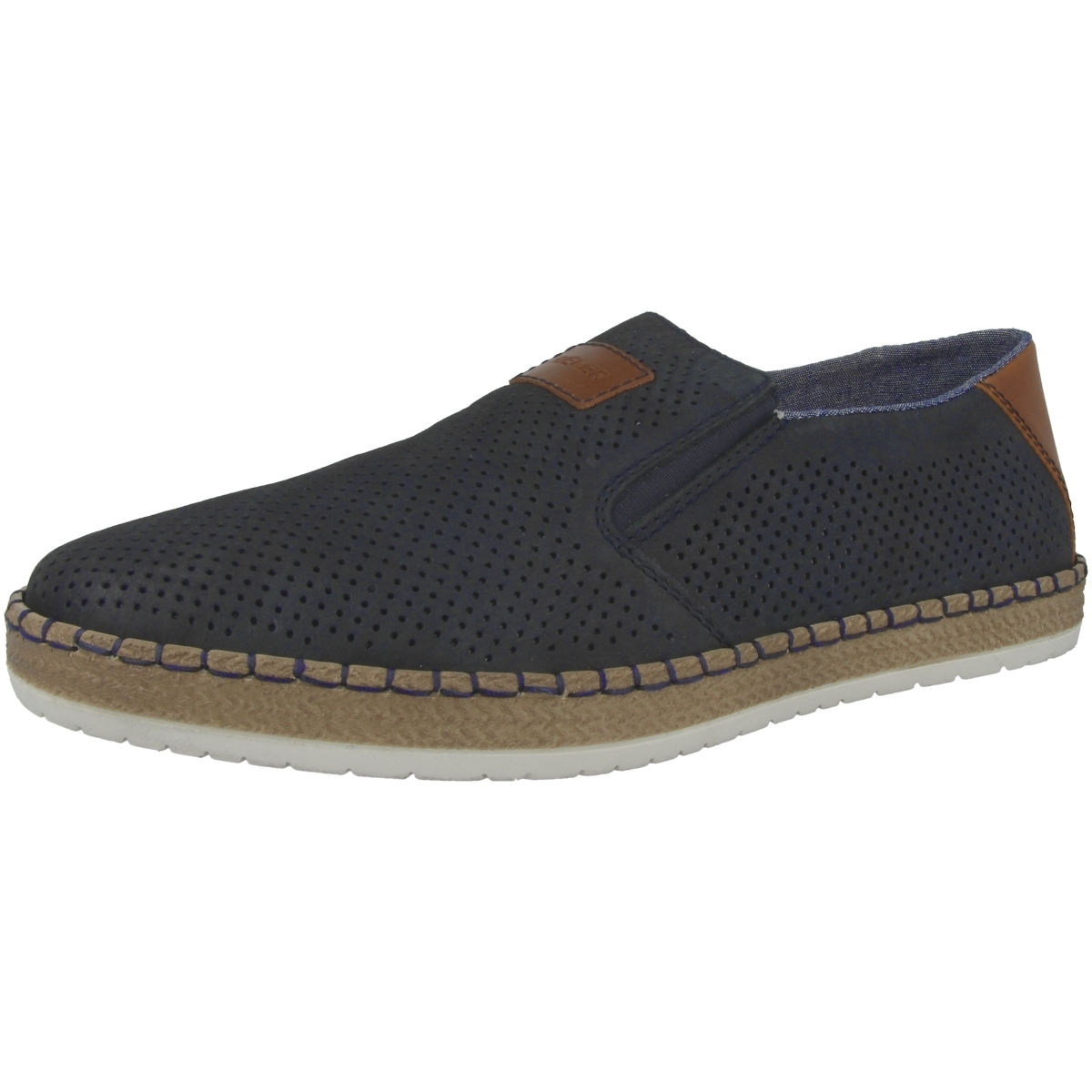 Rieker Salem-Ambor Slipper blau