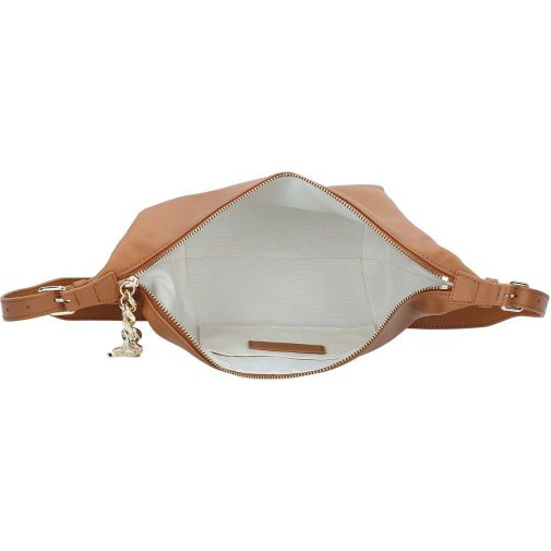 TOMMY HILFIGER Casual Schultertasche Leder 28 cm