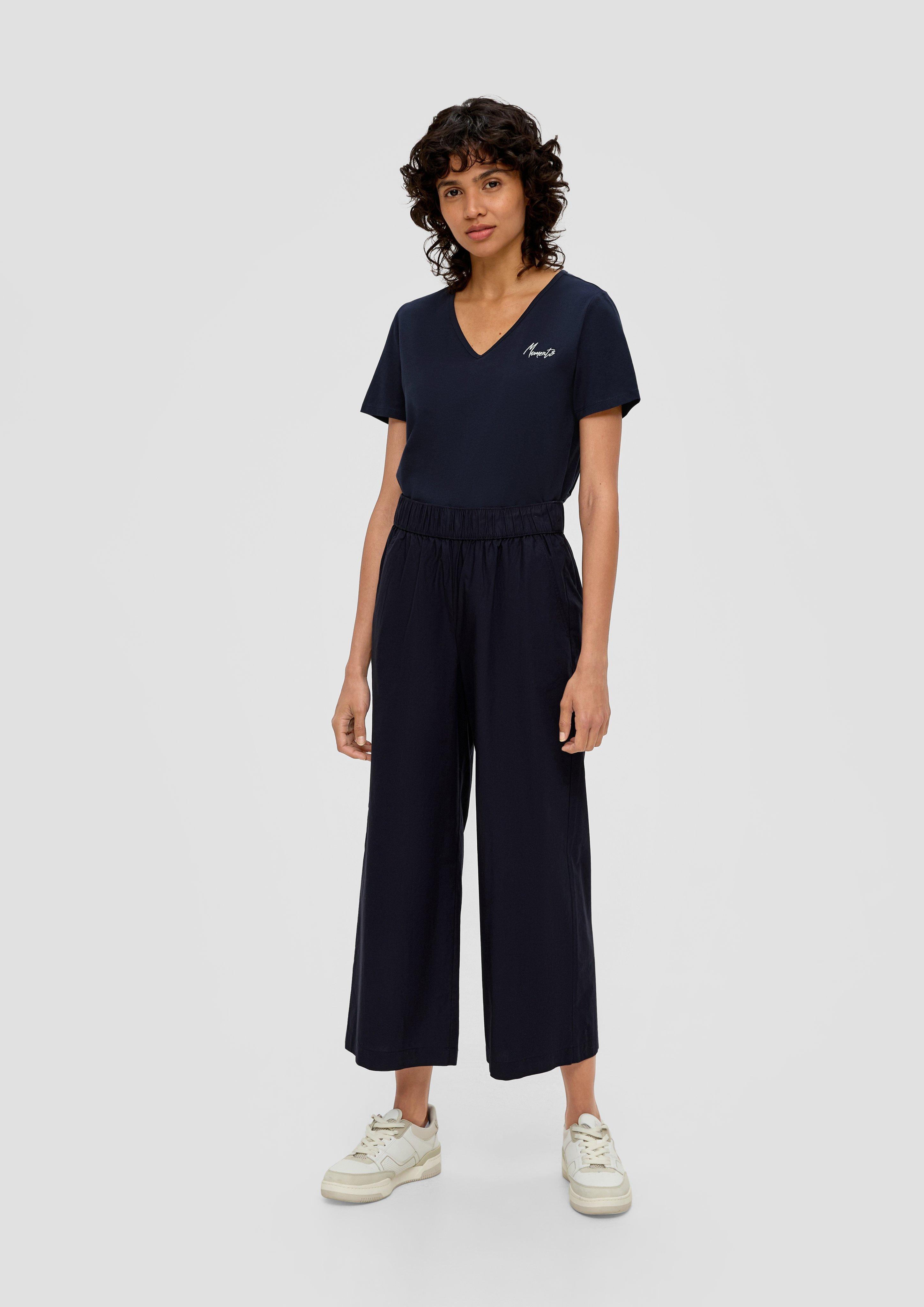 Baumwoll-Shirt mit Stick-Detail  2139404-59D2
