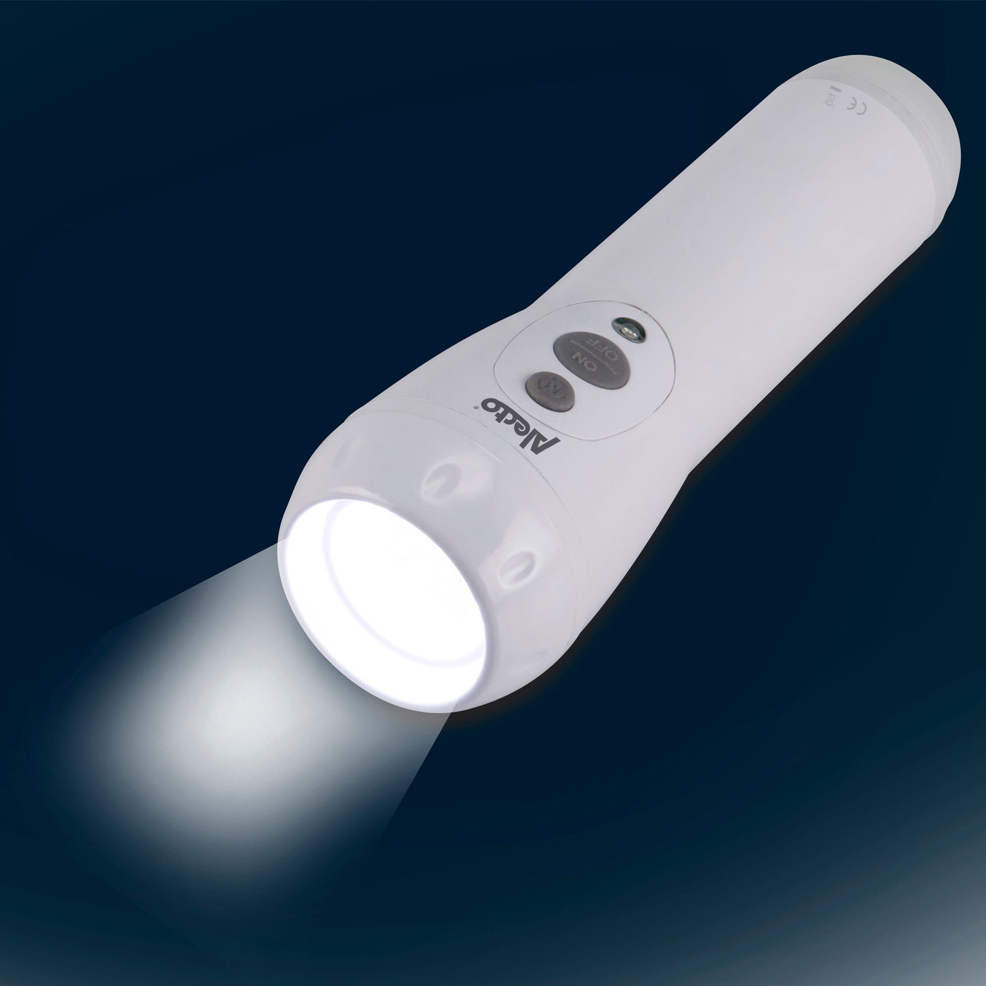 Alecto ATL-110 Aufladbare LED-Taschenlampe