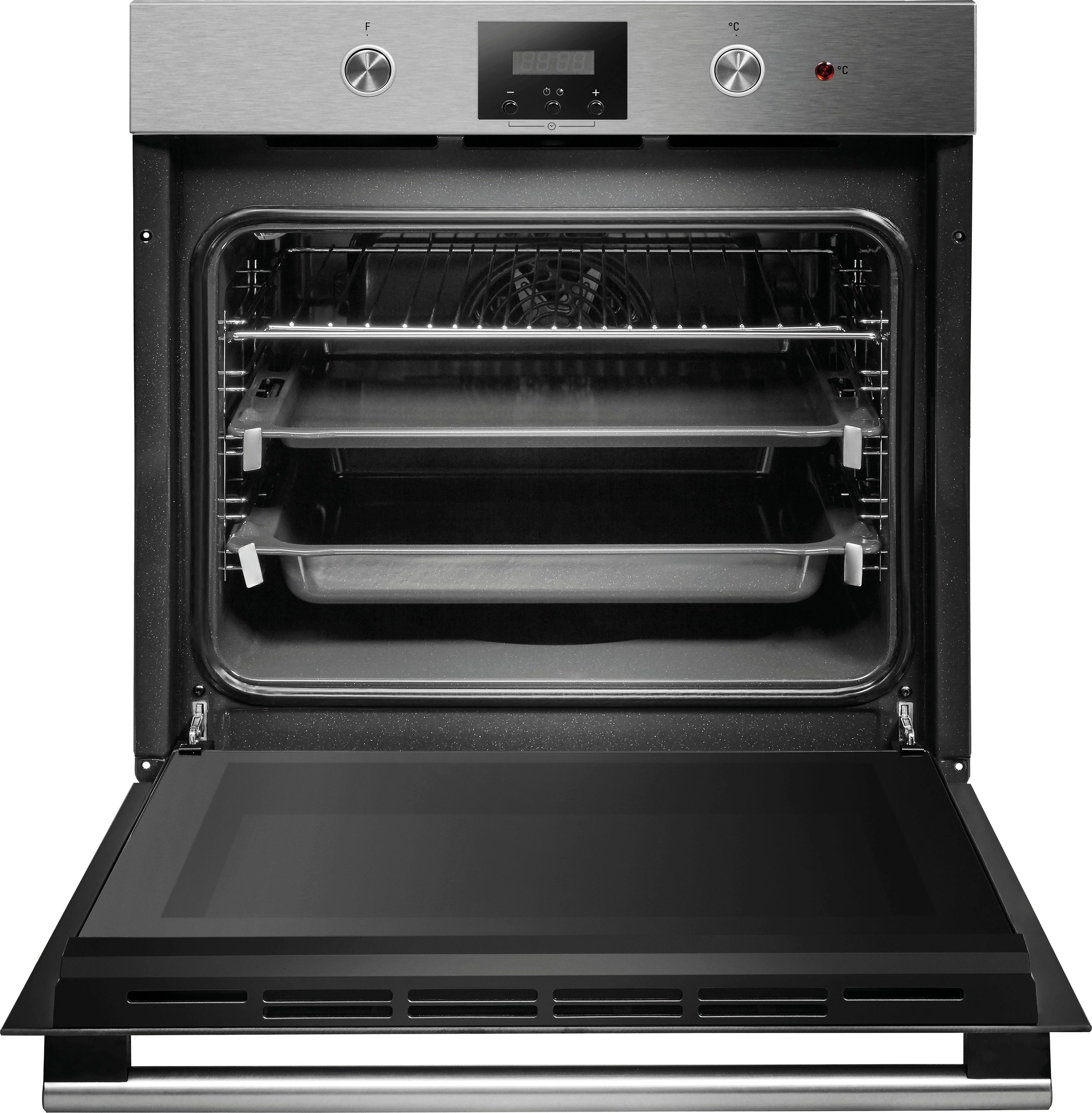BAUKNECHT Einbaubackofen BAR2 KN5V2 IN, mit 2-fach-Teleskopauszug