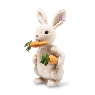 Harriet das hungrige Kaninchen, 21 cm, weiß