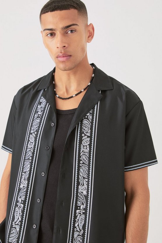 Weiches Oversize Twill-Hemd & Hose