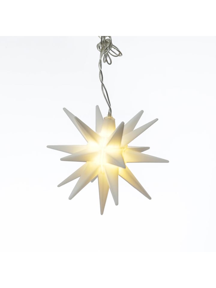 MARELIDA LED Weihnachtsstern 3D Leuchtstern D: 12cm in weiß günstig kaufen onesize