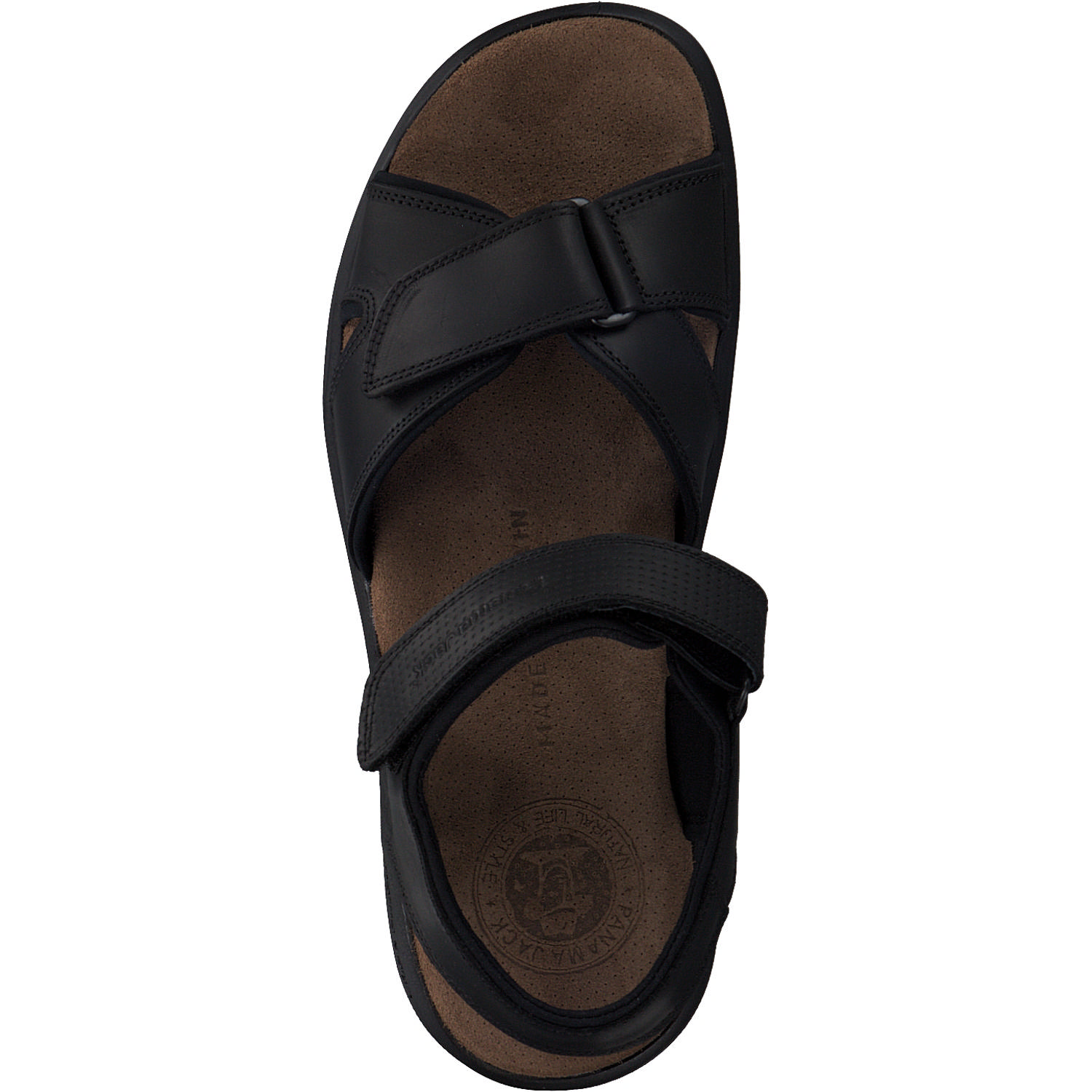 Panama Jack Sanders Basics C, Klassische Sandalen, Herren, Schwarz