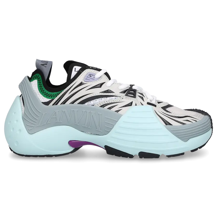 Lanvin - Sneaker low FLASH-X Mesh - blau