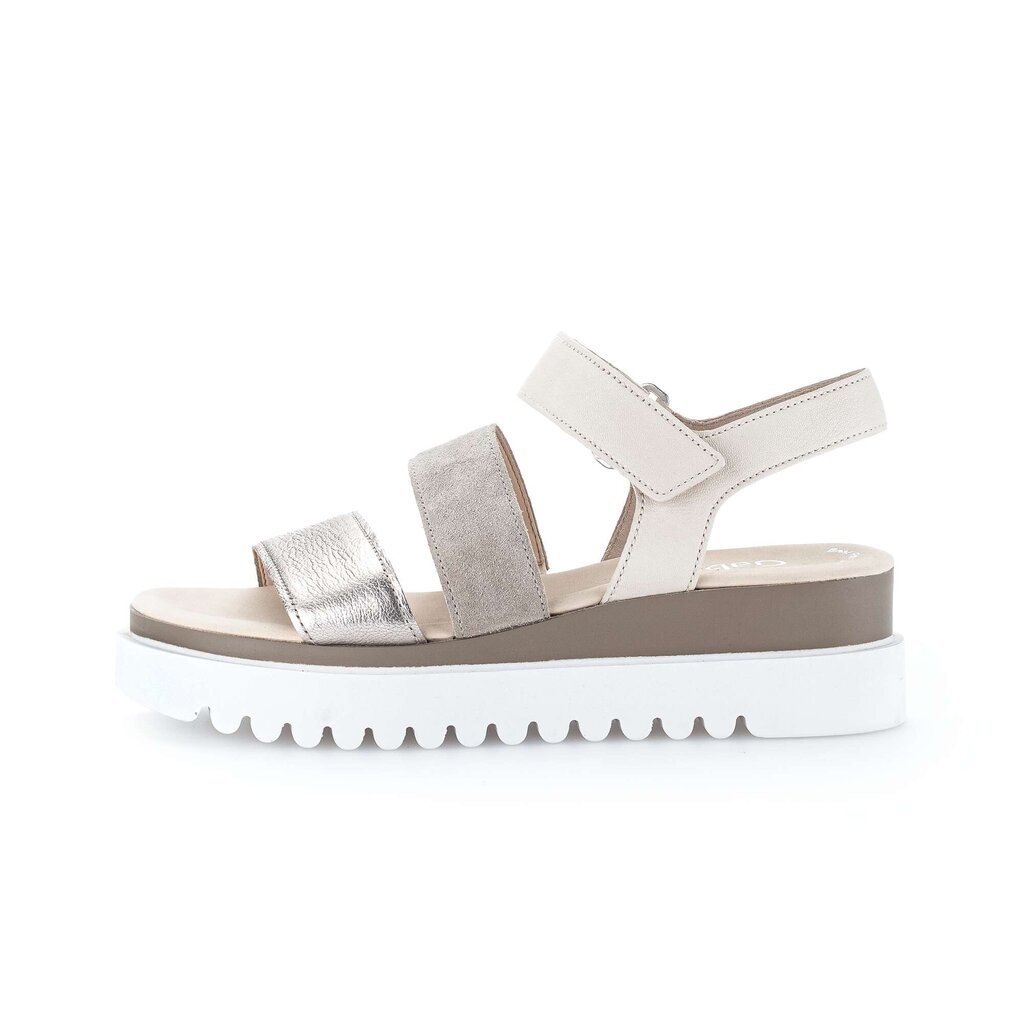 Gabor fashion Keilsandalette beige