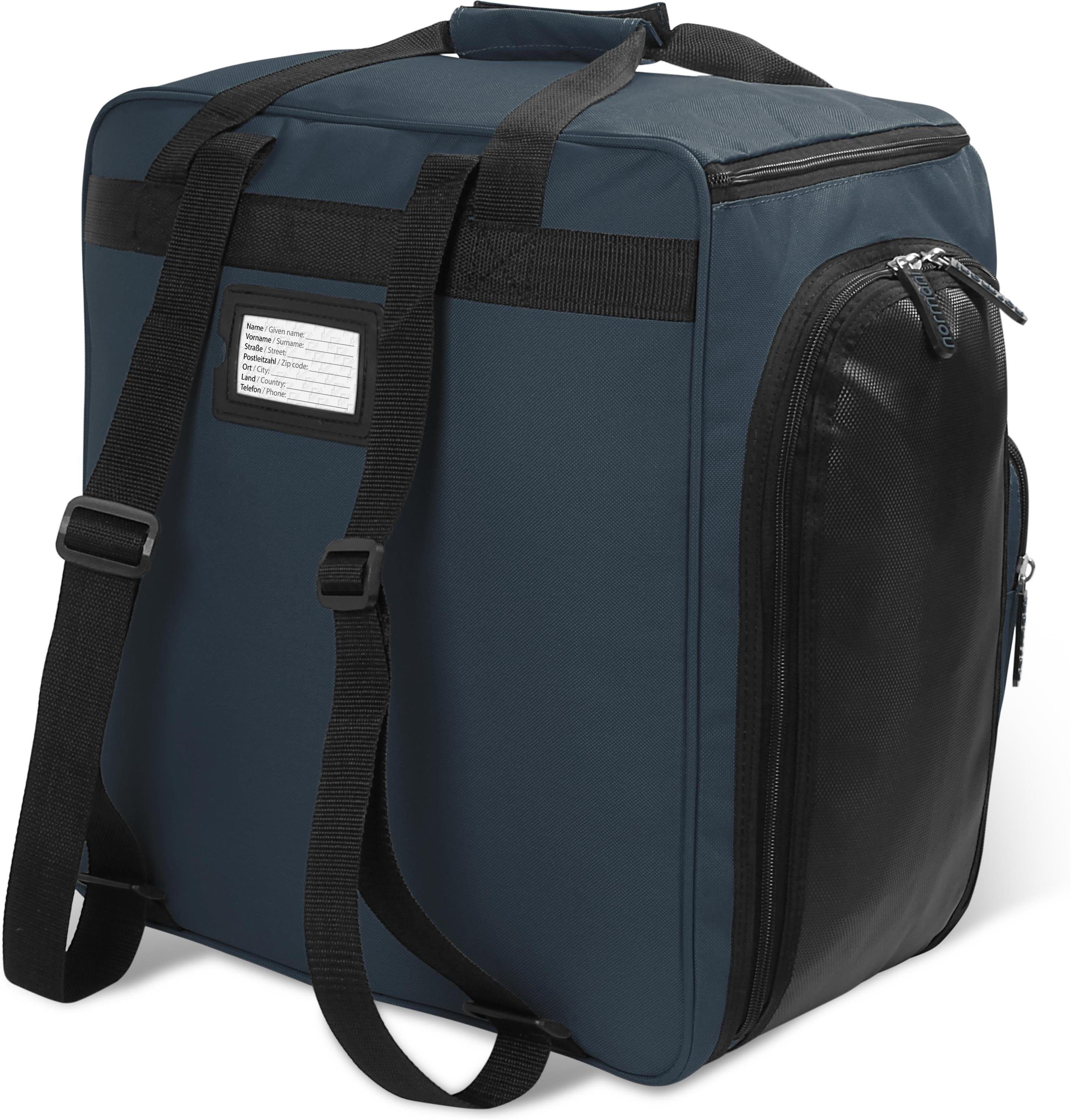 normani Sporttasche Skitasche 53 l Alpine Depo, Skischuhtasche mit separatem Helmfach und Rucksackfunktion - Rollschuhtasche oder Snowboardschuhtasche