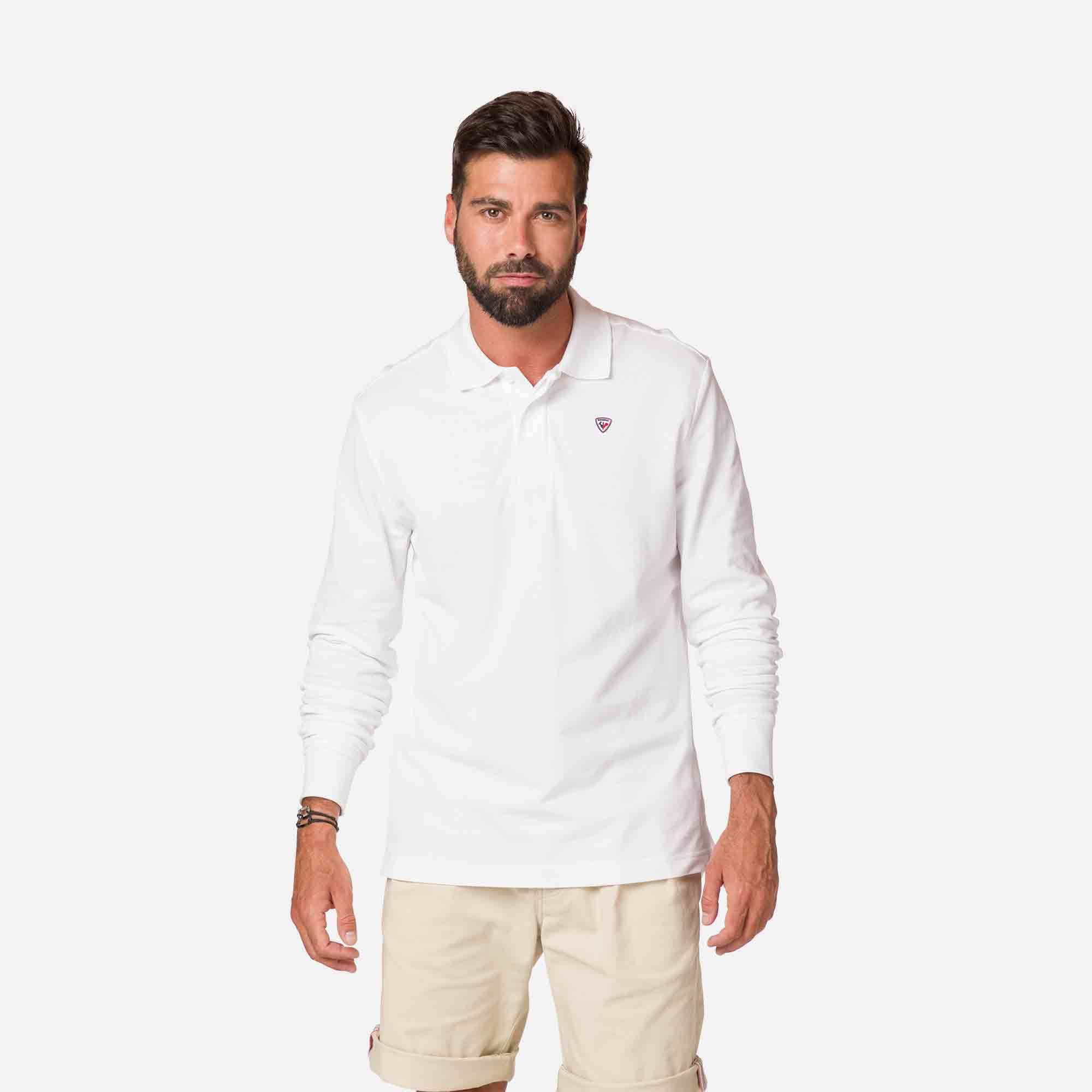 Polo à manches longues pour homme