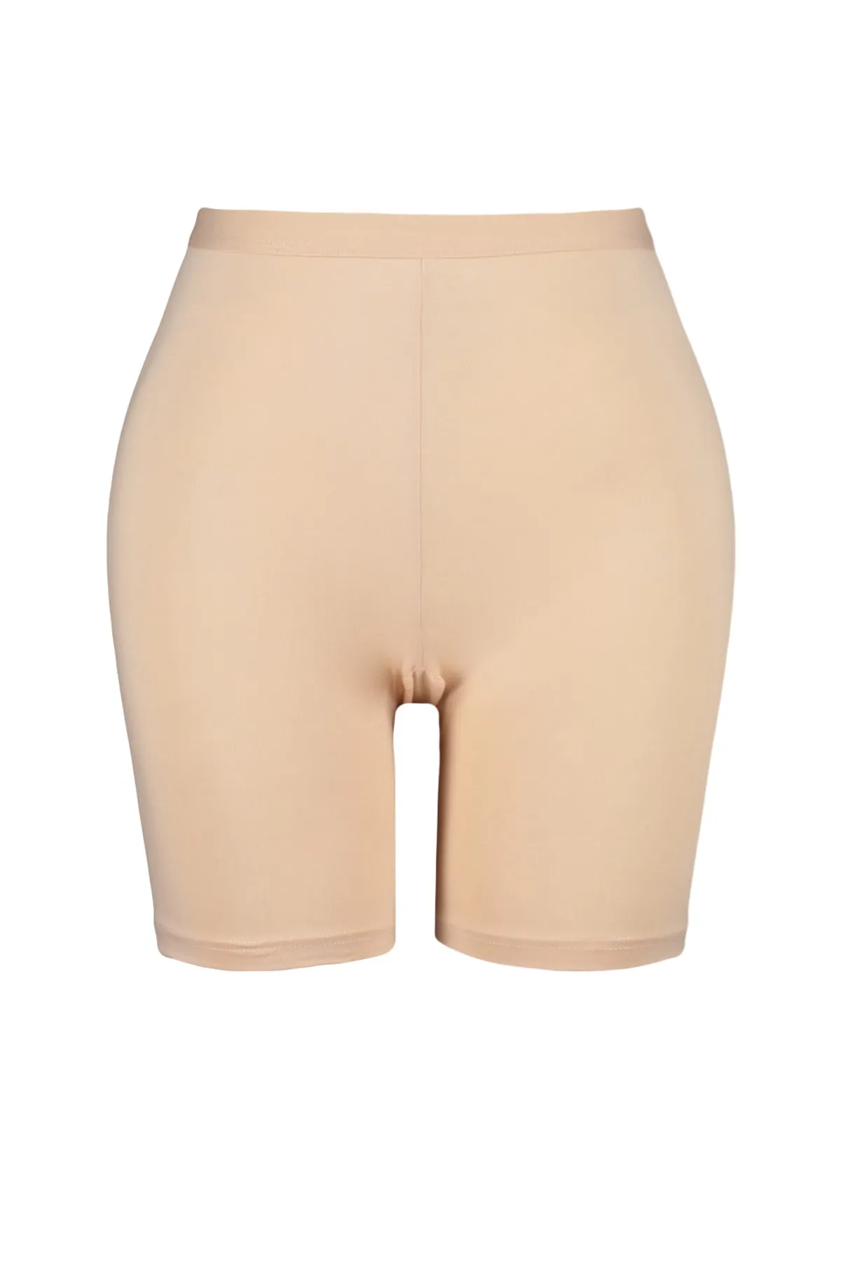 Trendyol Curve  Große Größen in Leggings - Beige - Hoher Bund
