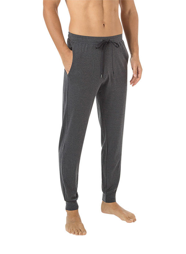 CALIDA, Pyjamahose, Merino-Tencel wärmend, dunkelgrau meliert