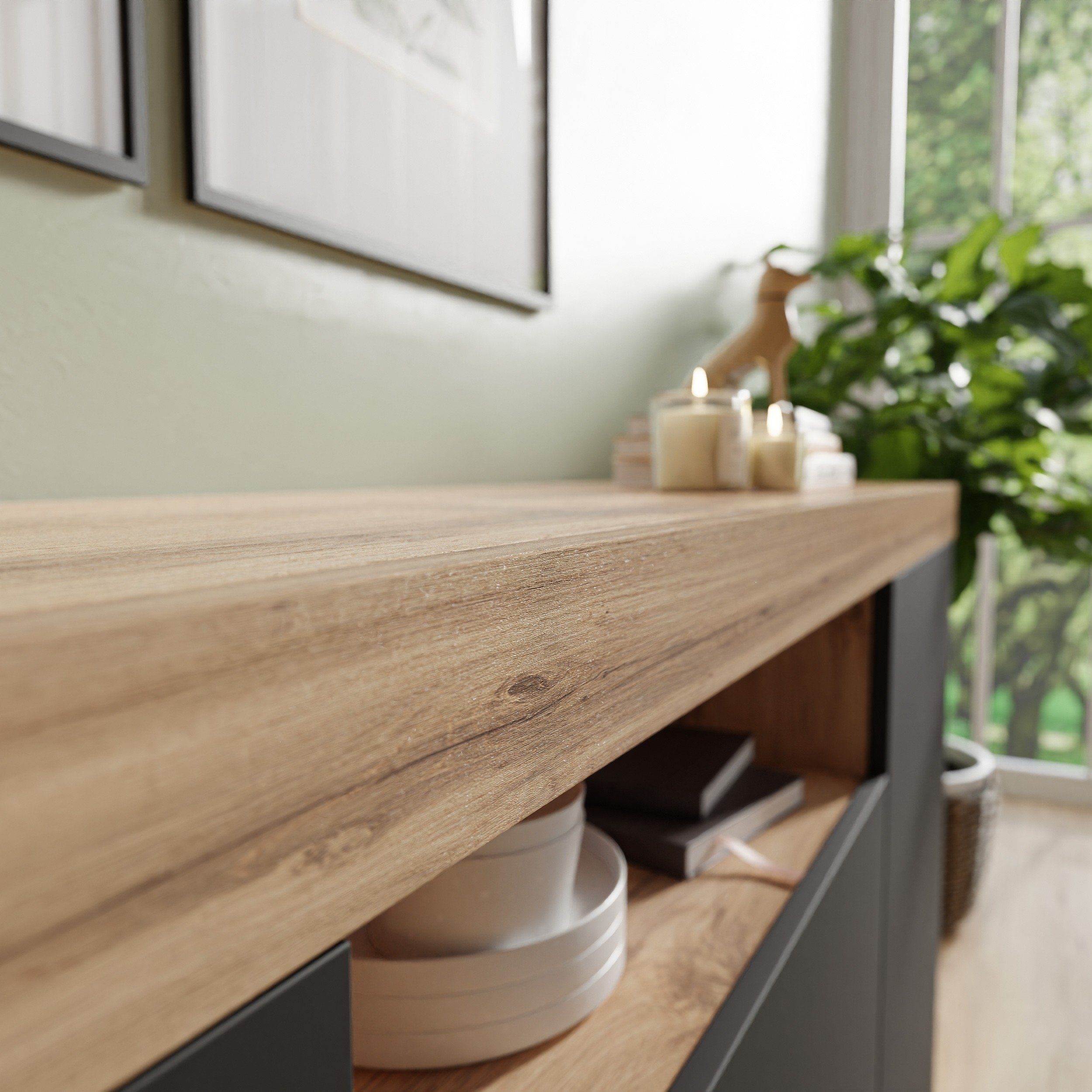 Domando Sideboard Sideboard Ravello M1, Breite 164cm, Push-to-open-System
