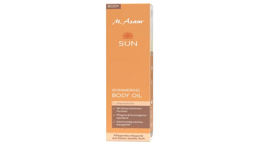 M. Asam® SUN Shimmering Body Oil 50 ml