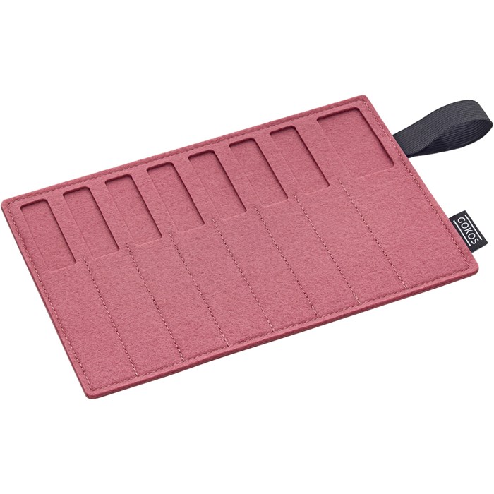 Felt Pouch Nude Rose