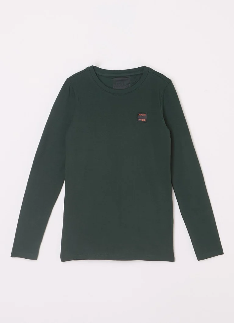 Retour Jeans Marvin Langarmshirt mit Logo