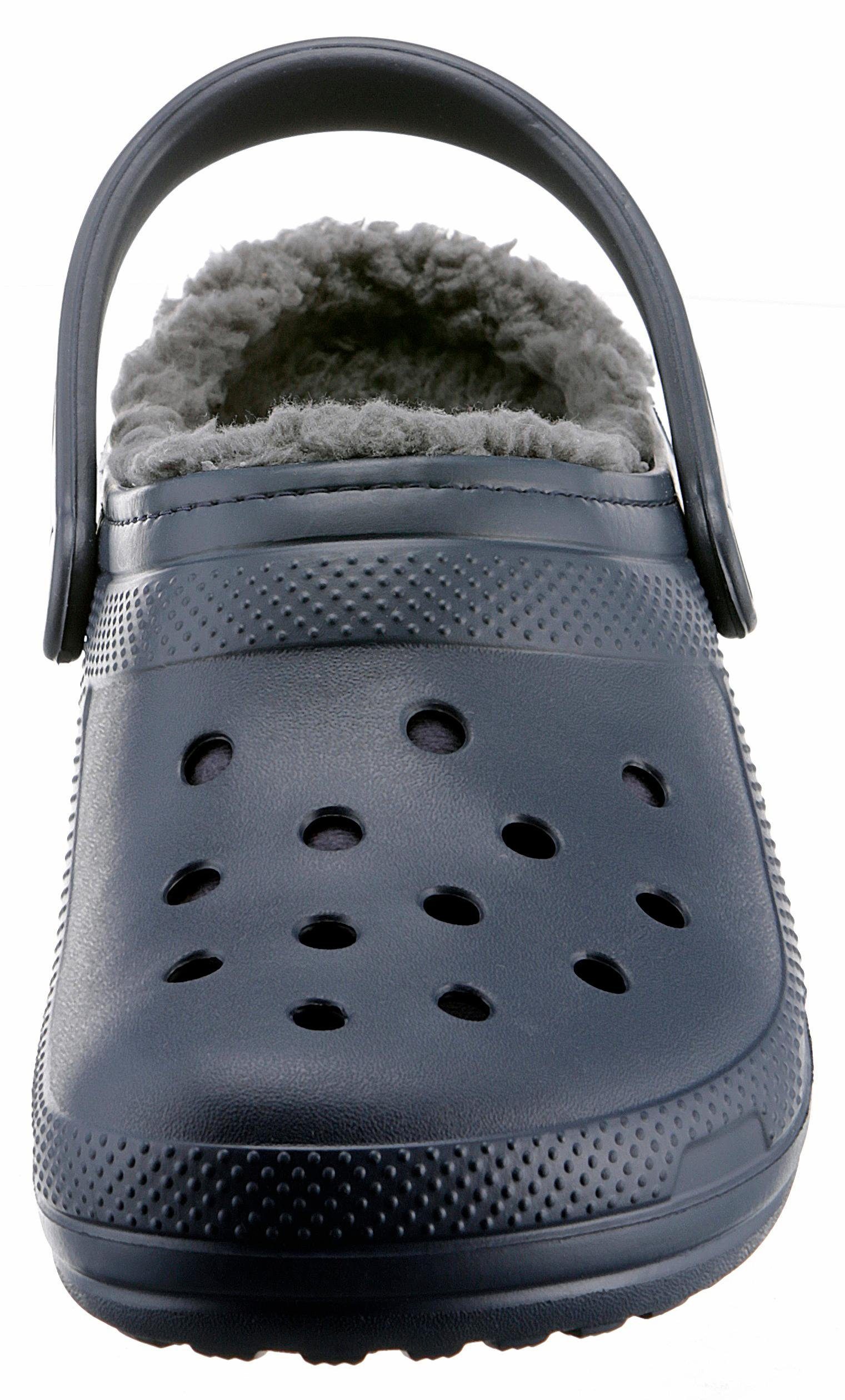 Crocs Classic Lined Clog Hausschuh mit kuscheligem Fellimitat