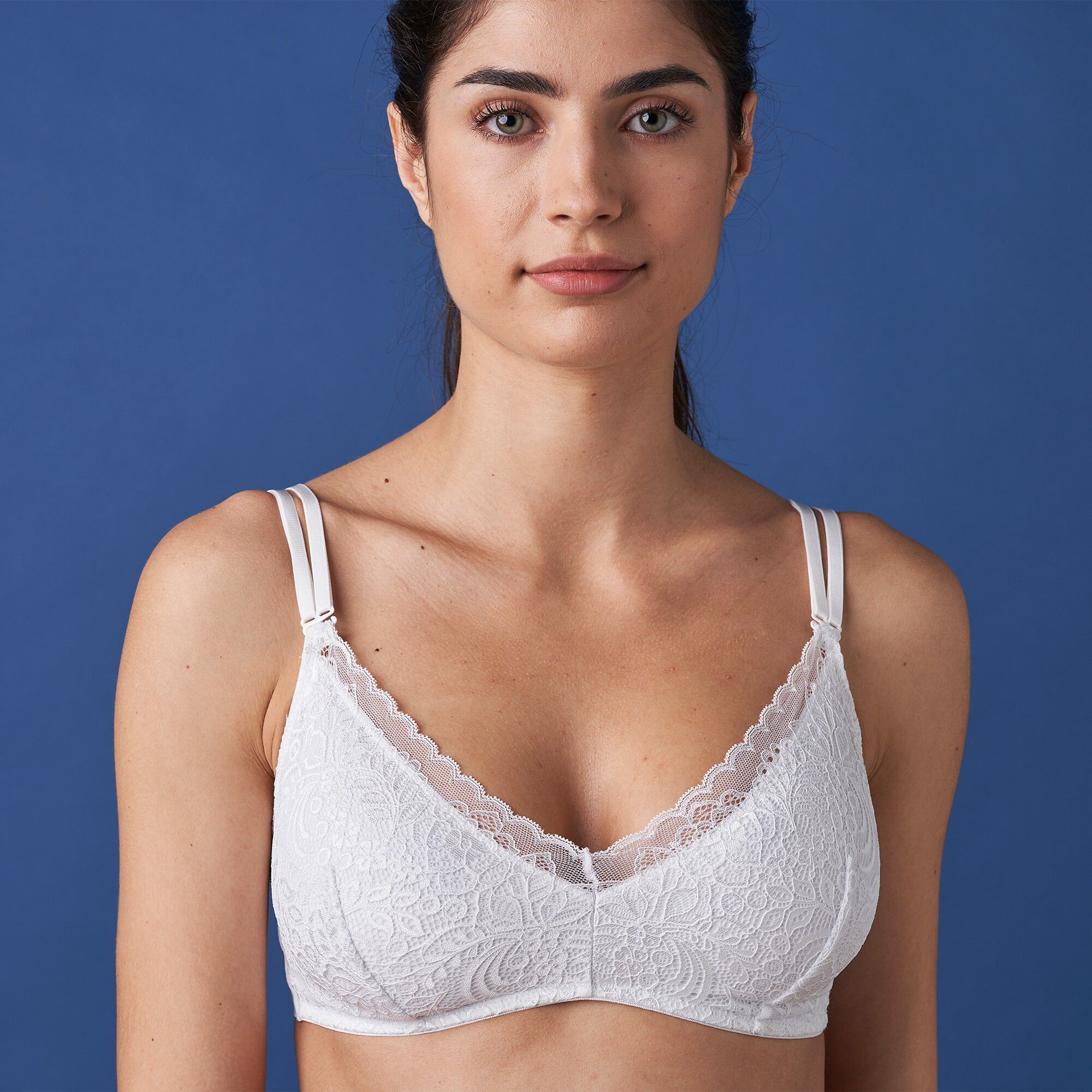 Soutien-gorge forme triangle bretelles repositionnables