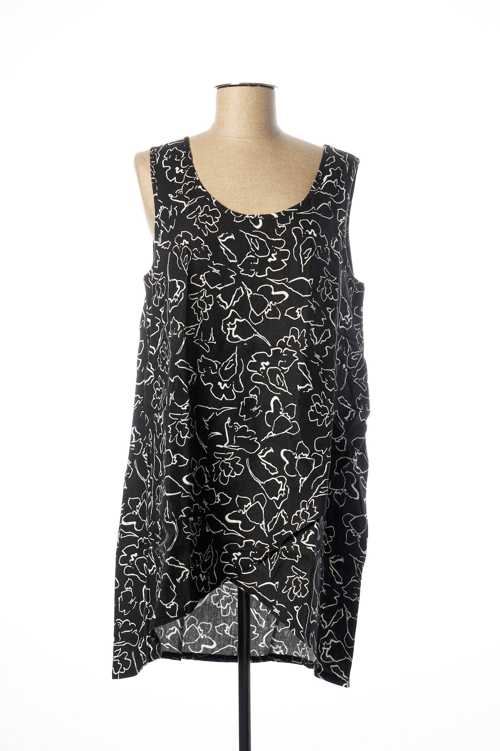 G Oze Tuniquesansmanche Femme couleur noir