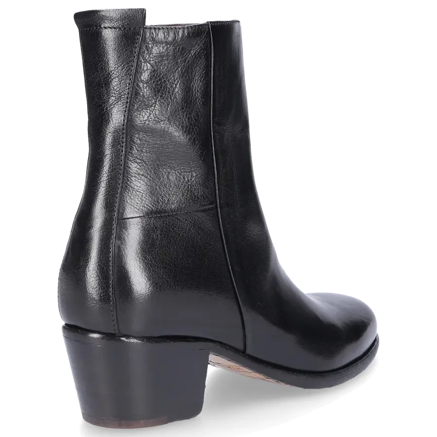 Elia Maurizi - Klassische Stiefeletten ALFA Kalbsleder - schwarz
