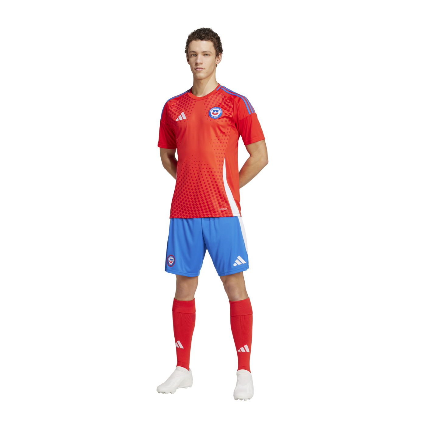 adidas Chile Trikot Home Copa America 2024 Rot