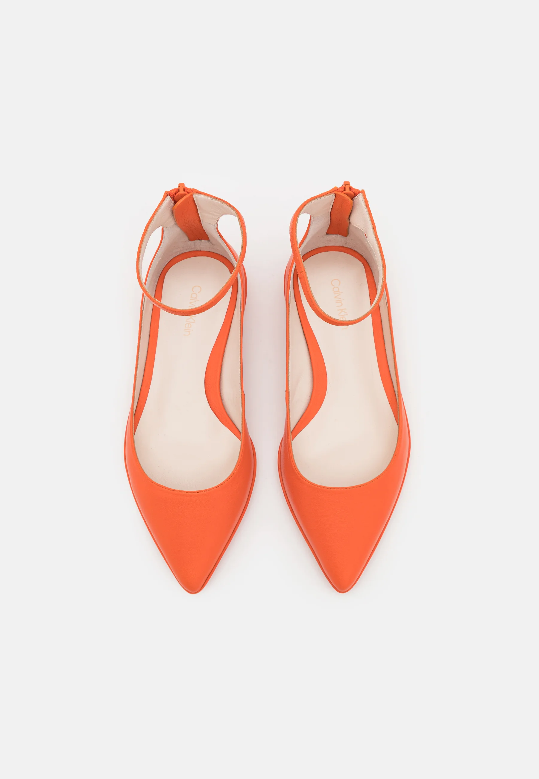 Calvin Klein WRAPPED ANKLE STRAP - Bailarinas con tira