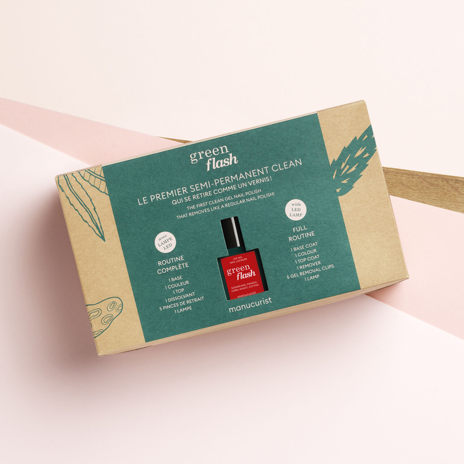 Manucurist Green Flash Coffret Poppy Red