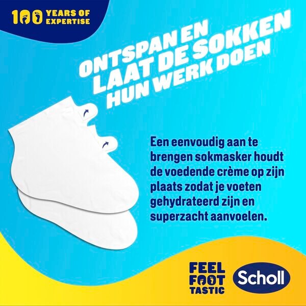 Výživná maska na nohy Dr. Scholl's Aloe Vera 1 pár
