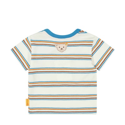 T-Shirt kurzarm, weiß für Jungs