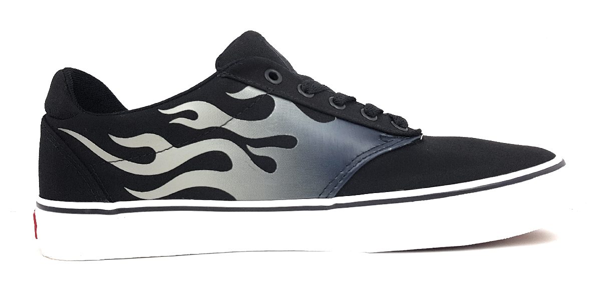 Vans Atwood Deluxe VN0A5ELYBA21 Schwarz faded flame black/white