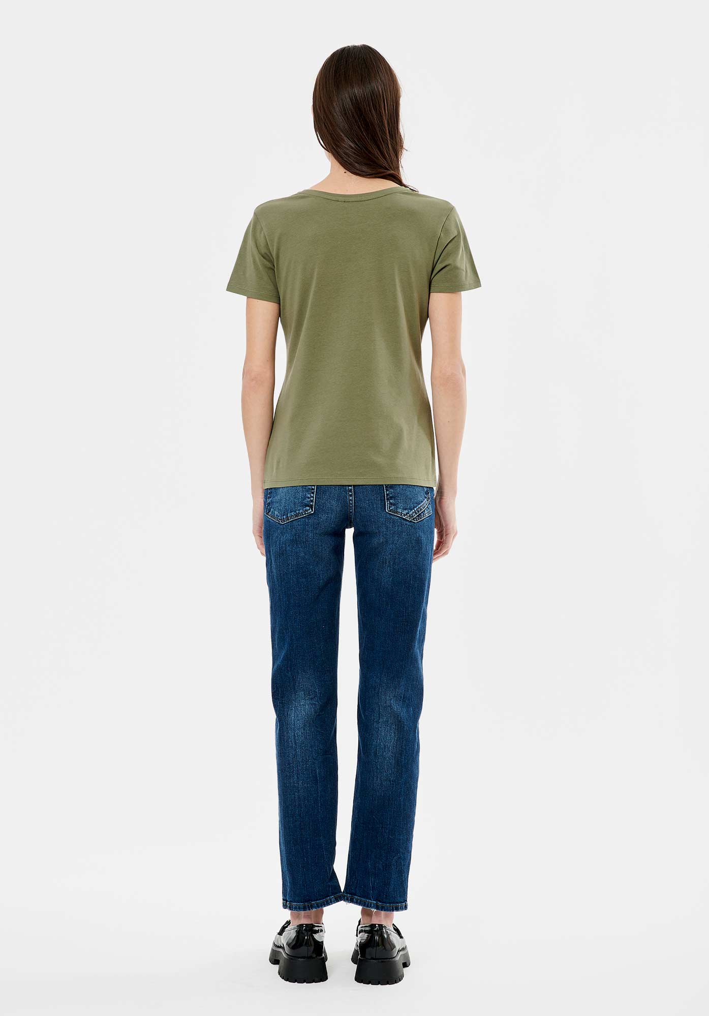 LORIE  T-shirt kaki Femme