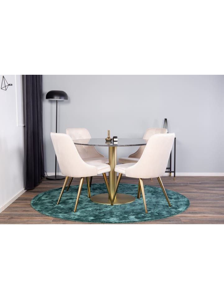 ebuy24 Essgruppe Estelle 17 (5-teilig) Beige 106 x 106 cm günstig kaufen onesize