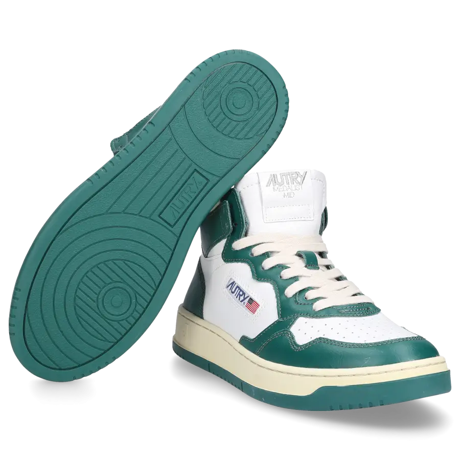 Autry - Sneaker high MEDALIST Kalbsleder - weiß