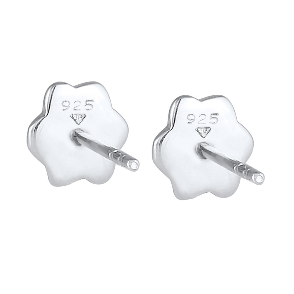 Elli Elli Boucles d'Oreilles Femmes Patte Empreinte Chien Chat en Argent Sterling 925 Boucles d'oreilles