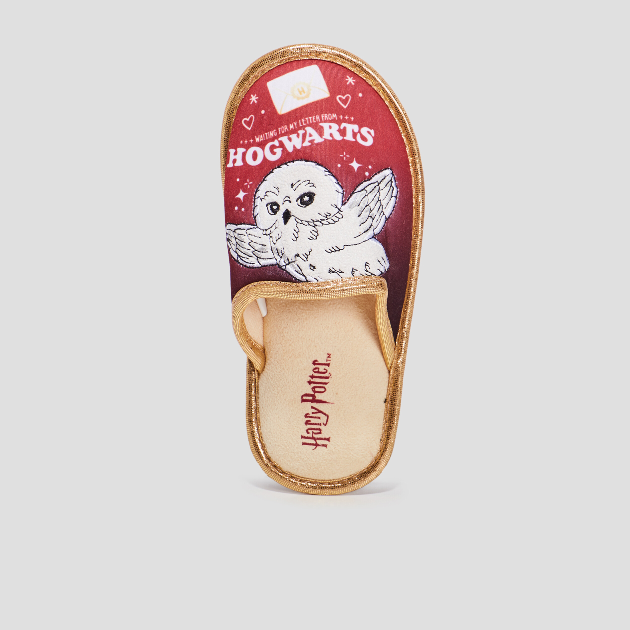 Chaussons mules Harry Potter bordeaux fille | La Halle