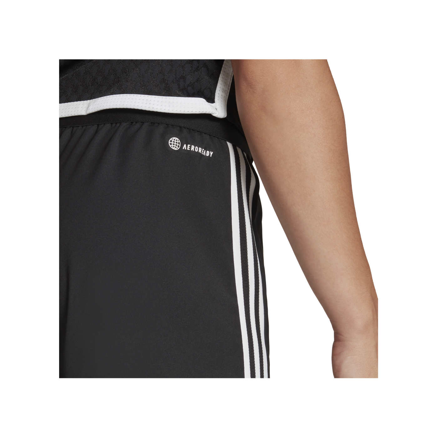 adidas Tiro 23 Competition Match Short Damen Schwarz Weiss