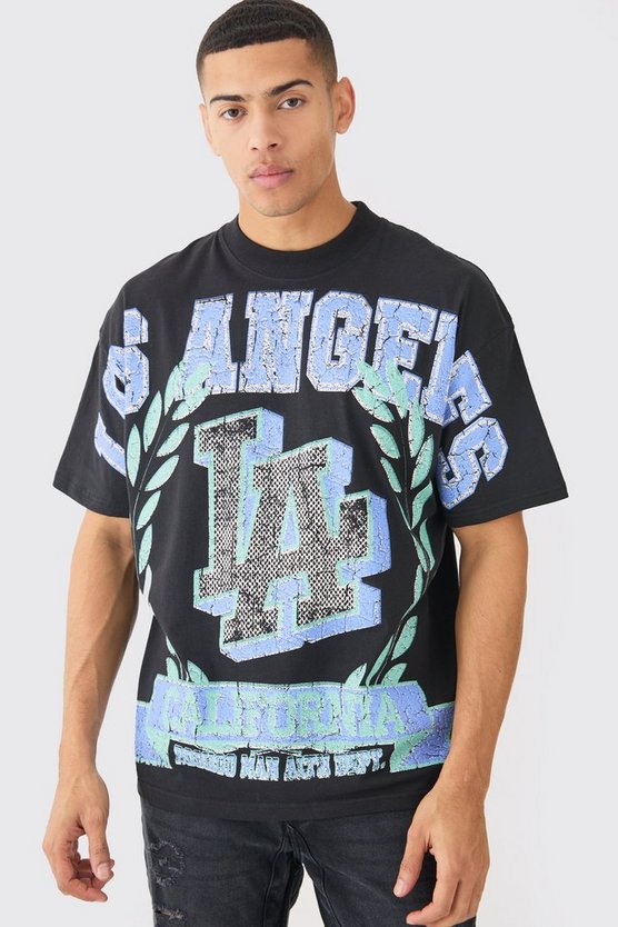 Oversize T-Shirt mit Print
