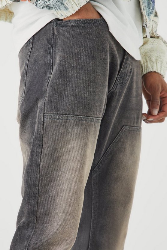 Slim-Fit Schlagjeans