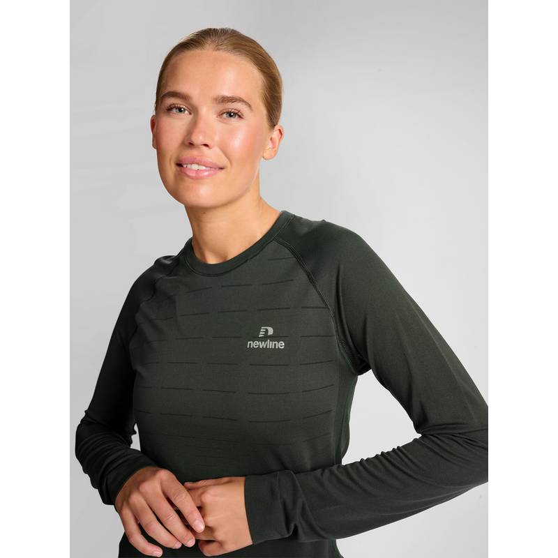 Newline nwlPACE LS SEAMLESS WOMAN T-Shirt Damen