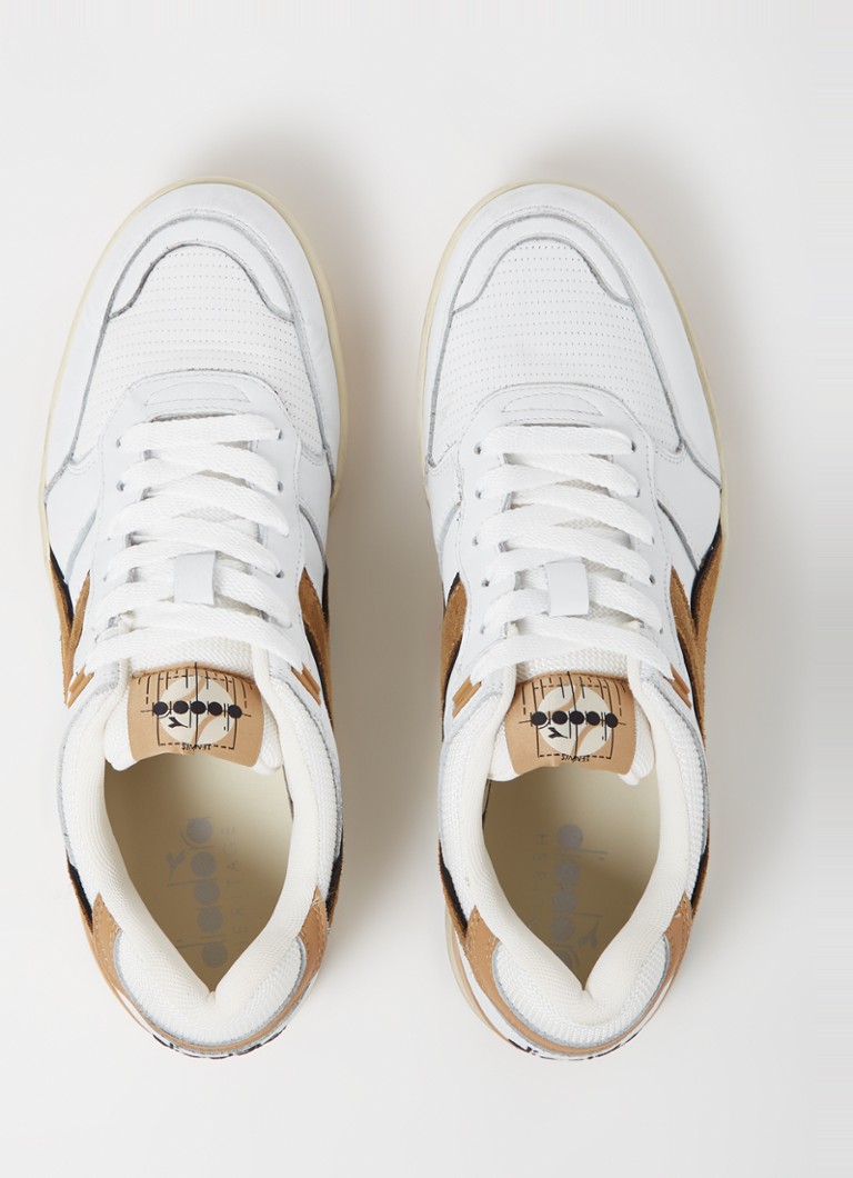 Tenisky Diadora B560 se semišovými detaily