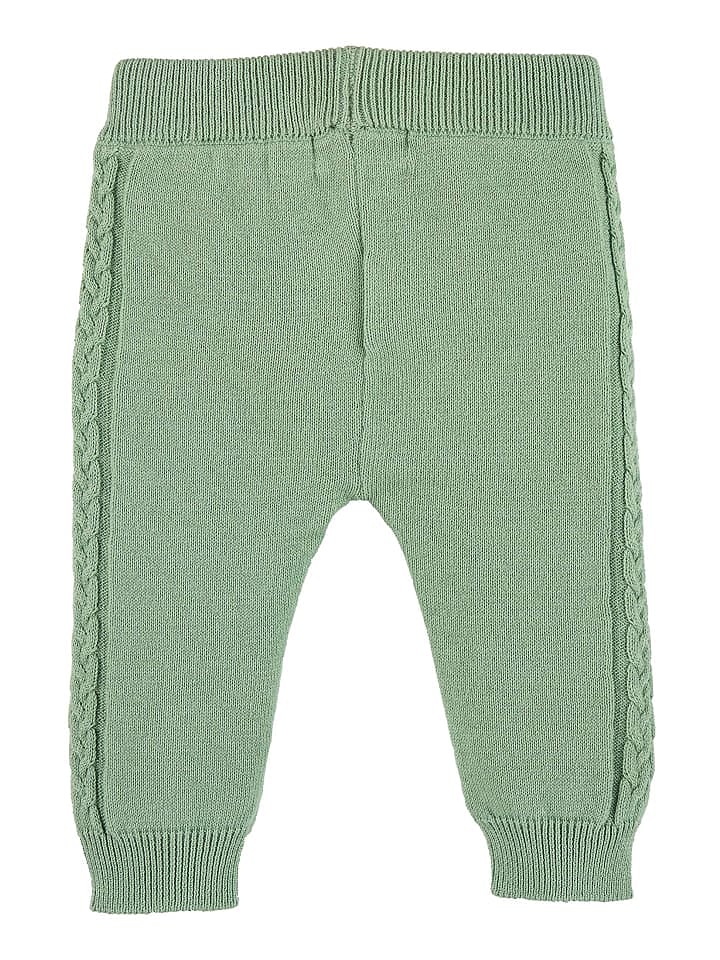 Sterntaler GOTS Strick-Hose Zopfmuster in sattes grün günstig kaufen 80