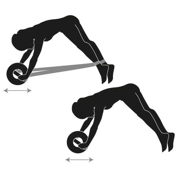Schildkröt Fitness - Abroller & Expander Set - Expander