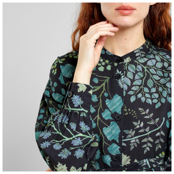 DEDICATED - Women's Shirt Ljunga Botanical Quilt - Bluse