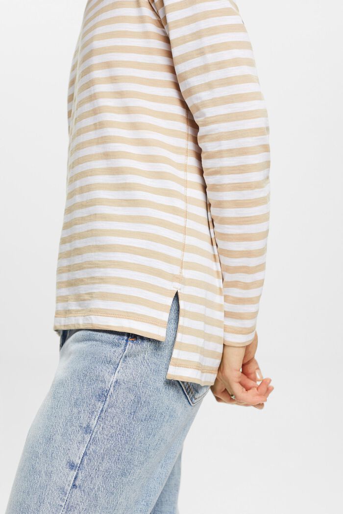 Longsleeve mit Streifen