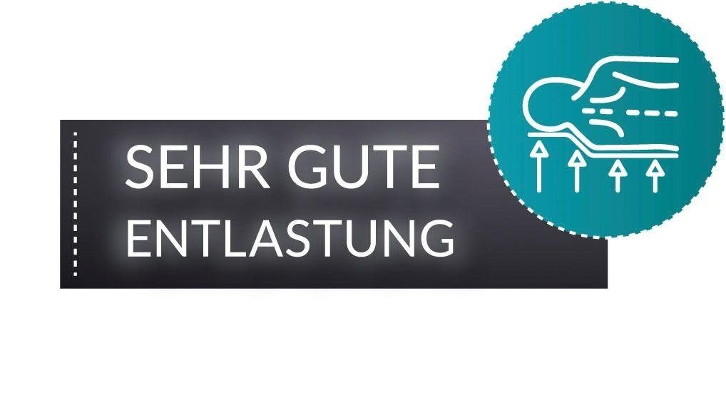 Taschenfederkernmatratze Punktoflex De Luxe T, f.a.n. Schlafkomfort, 22 cm hoch, Natürlicher Schutz gegen Milben