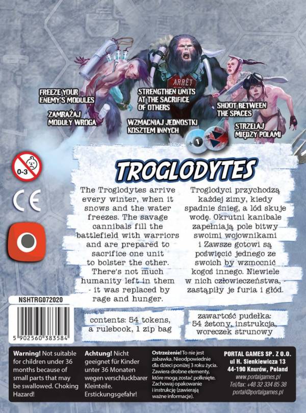 Neuroshima Hex: Troglodytes 3.0 (Exp.) (engl.)