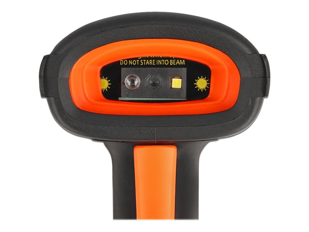 Delock DELOCK Industrie Barcode Scanner 1D und 2D für 2,4GHz oder Bluetooth m Handscanner
