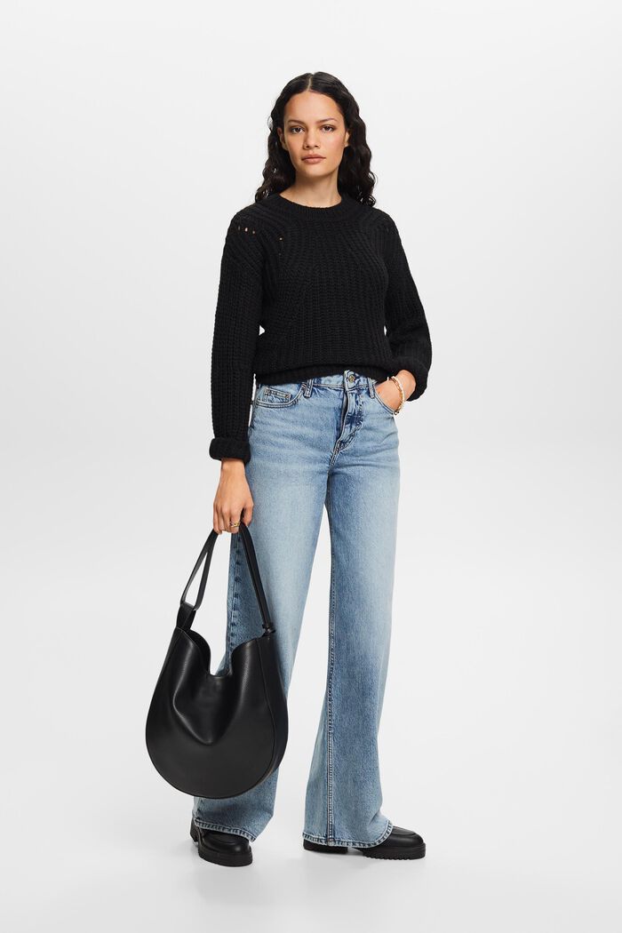 Rippstrickpullover