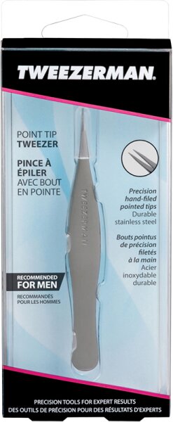 Tweezerman Point Tweezer - Spitze Pinzette, Gunmetal Pinzette