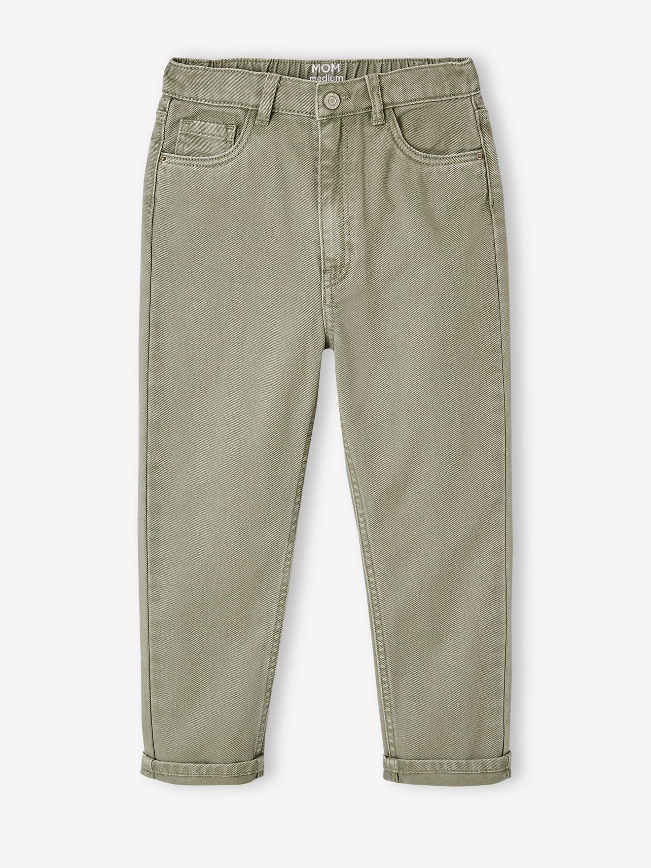 Vertbaudet Mädchen Mom-Hose, Hüftweite REGULAR - pfirsich